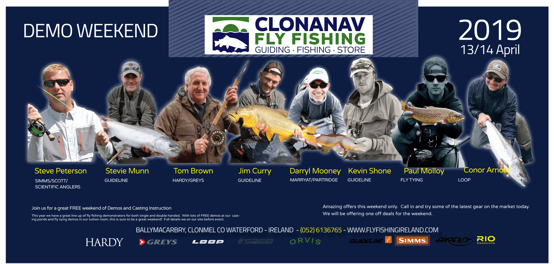 Demo Weekend 13/14 April 2019 - With Timetable