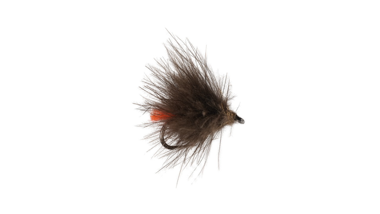 The Fly Emporium Black Palmered CDC Dry