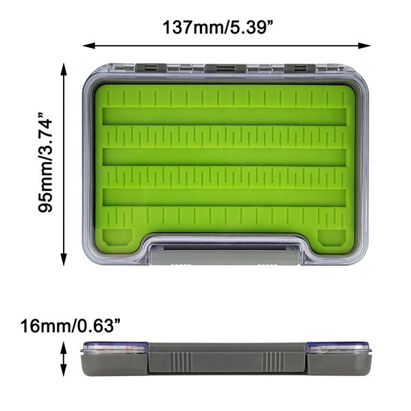 Current Super Slim Waterproof Silicone Fly Box