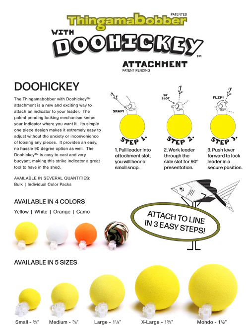 Thingamabobber Doohickey Strike Indicator