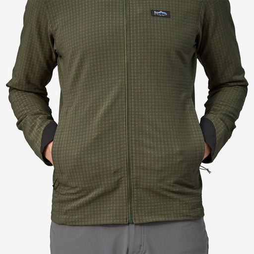 Patagonia Men's R1® TechFace Fitz Roy Trout Hoody