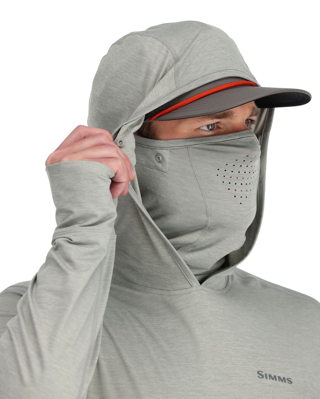 Simms SolarFlex Cooling Hoody - Cinder