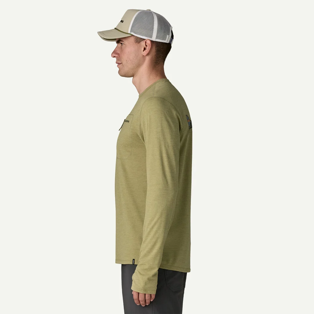 Patagonia Men's Long-Sleeved Capilene® Cool Sun Shirt - Fitz Roy Trout