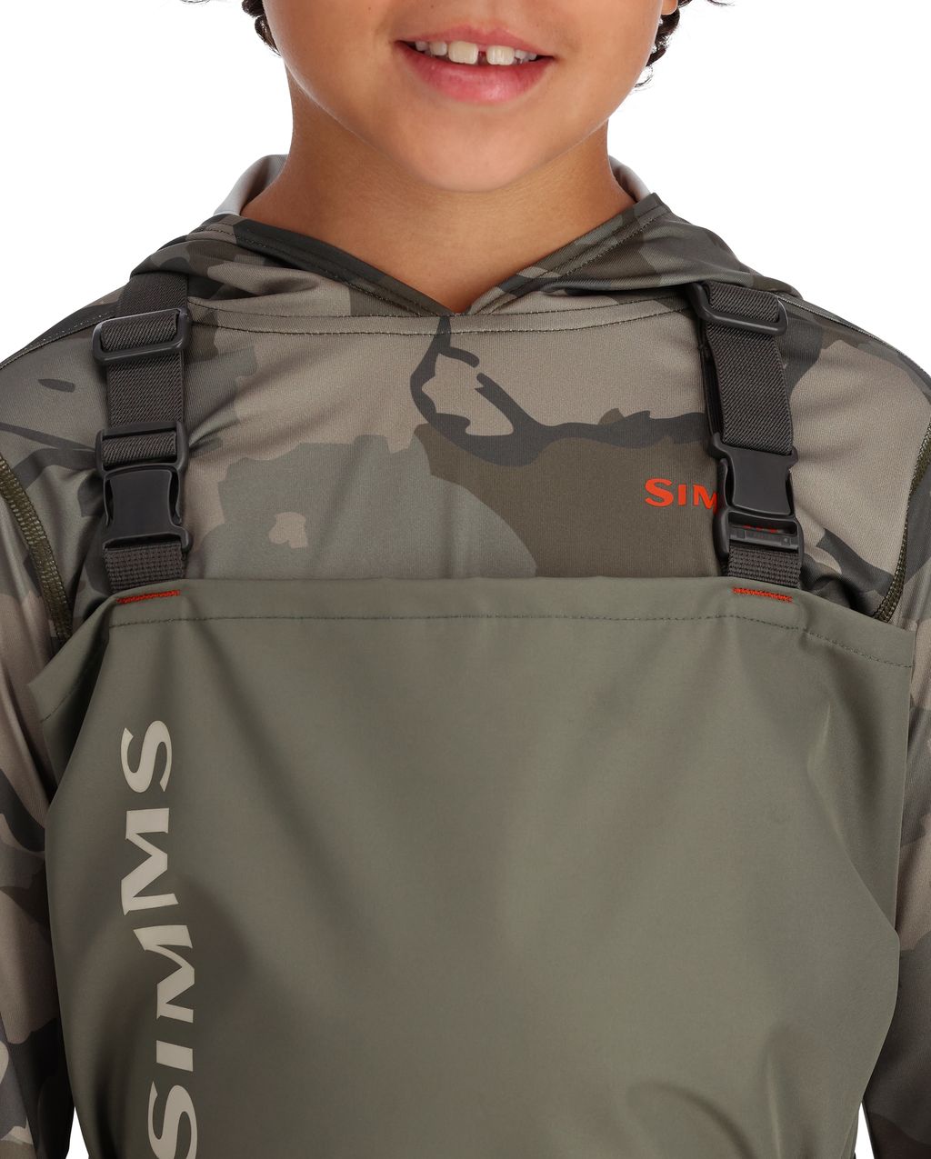 Simms Kid's Tributary Stockingfoot - Basalt