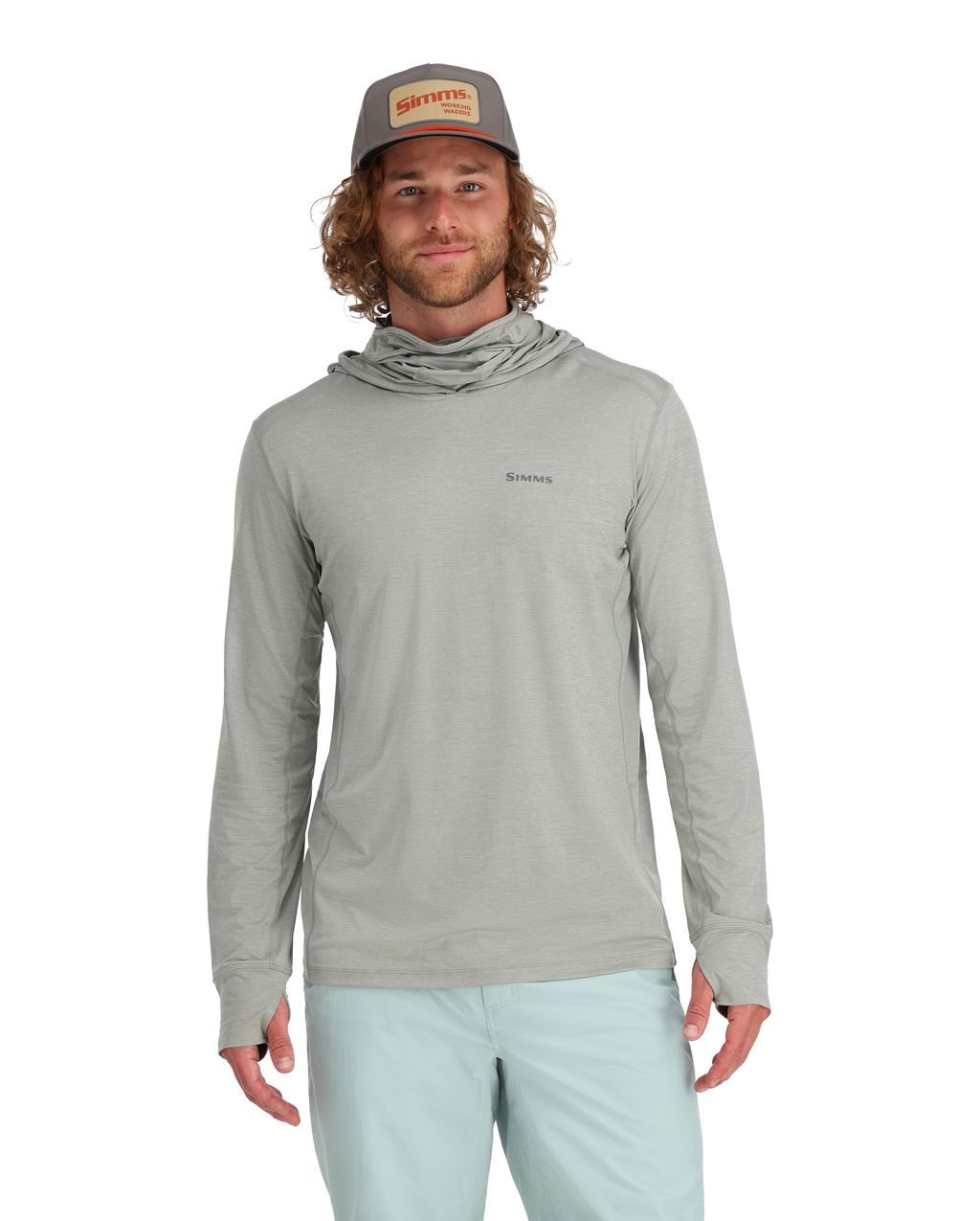 Simms SolarFlex Cooling Hoody - Cinder