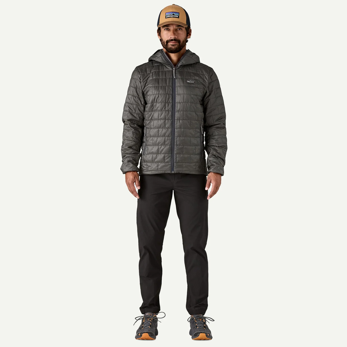 Patagonia Men's Nano Puff® Fitz Roy Trout Hoody