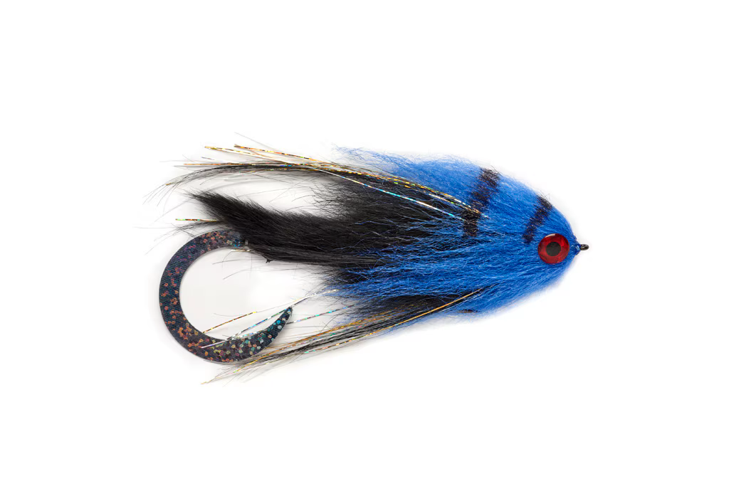 PAOLO'S WIGGLE TAIL BUNNY BLACK & BLUE