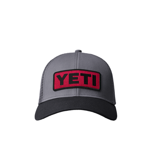 YETI LOGO BADGE LOW PROFILE TRUCKER HAT