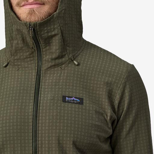 Patagonia Men's R1® TechFace Fitz Roy Trout Hoody