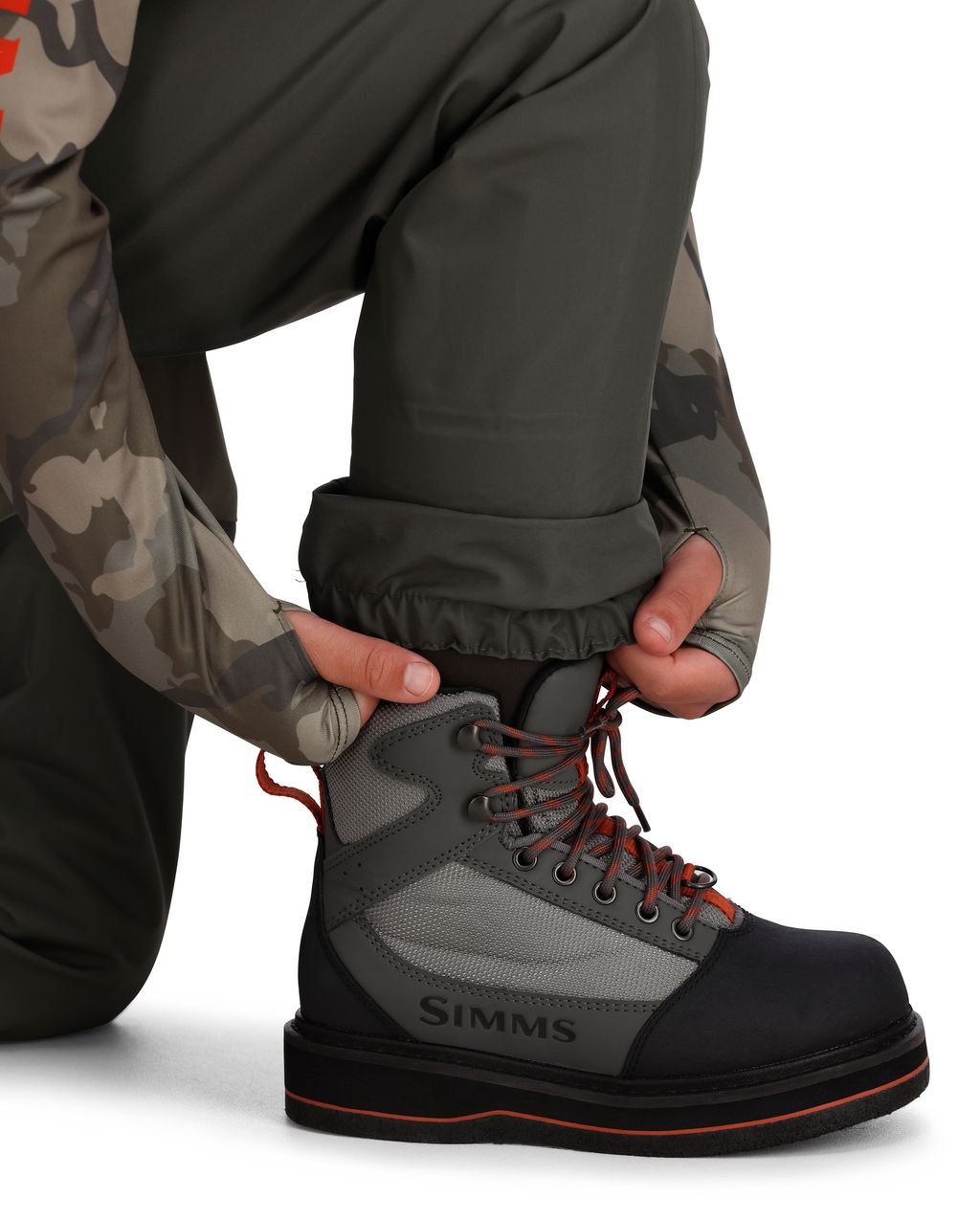 Simms Kid's Tributary Stockingfoot - Basalt