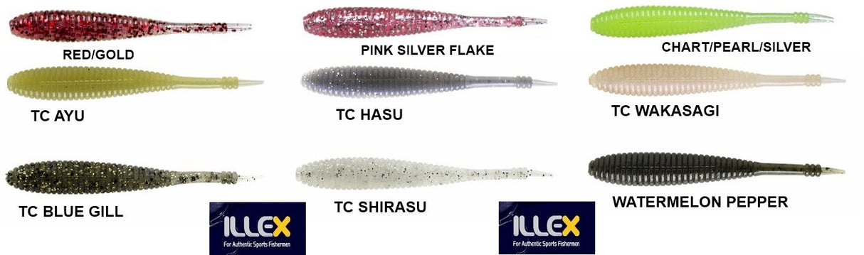 ILLEX I SHAD 4.8IN