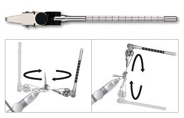 C&F Design Rotary Hackle Pliers CFT-140