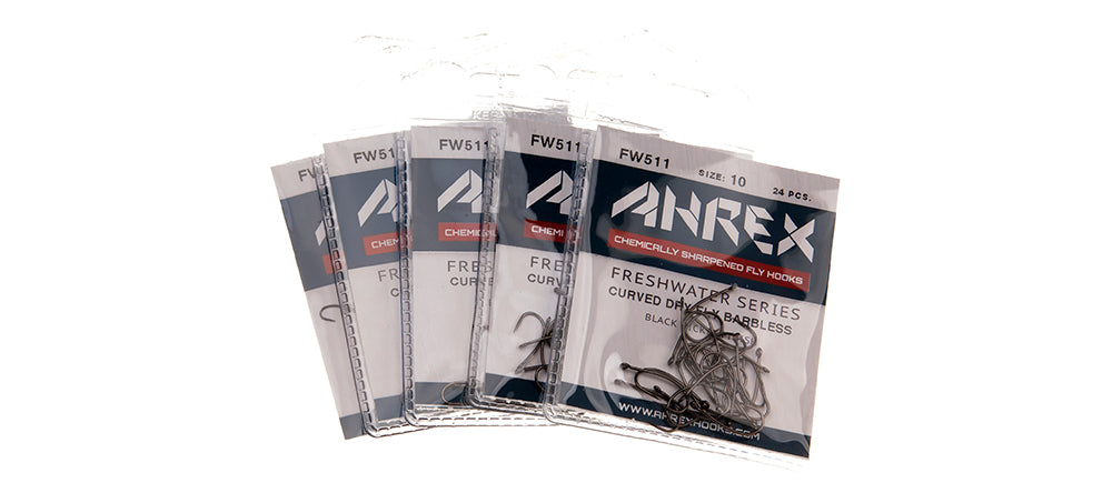 AHREX - FW511 Curved Dry Fly Barbless