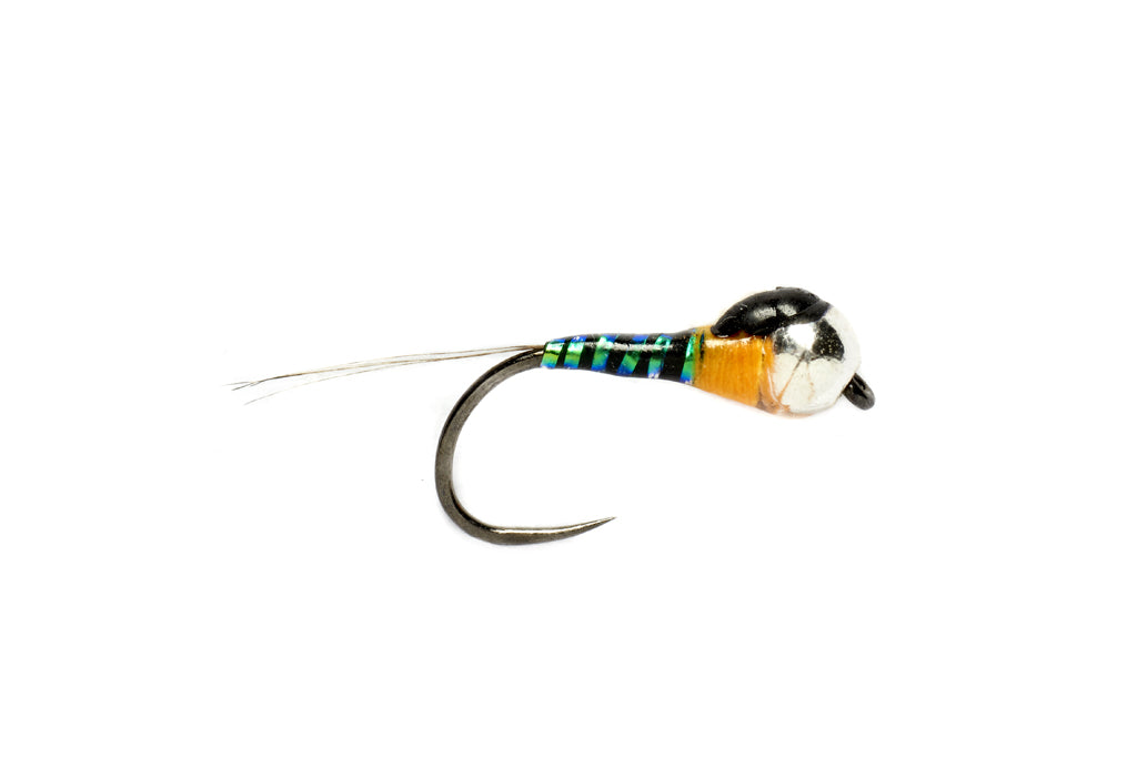 PERDIGON PEARL & ORANGE BARBLESS