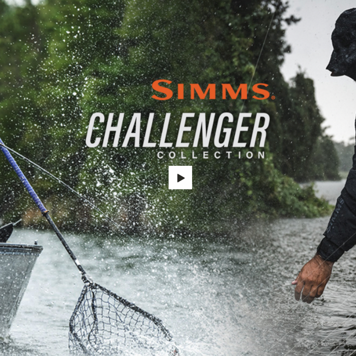 Simms Challenger Gear - Cut From A Stronger Cloth