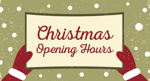 Christmas Opening Times