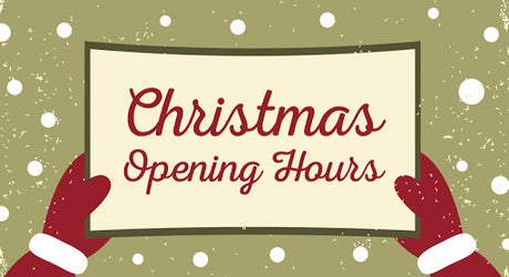 Christmas Opening Times