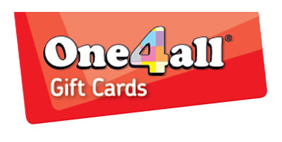 We now accept One4all Gift Cards