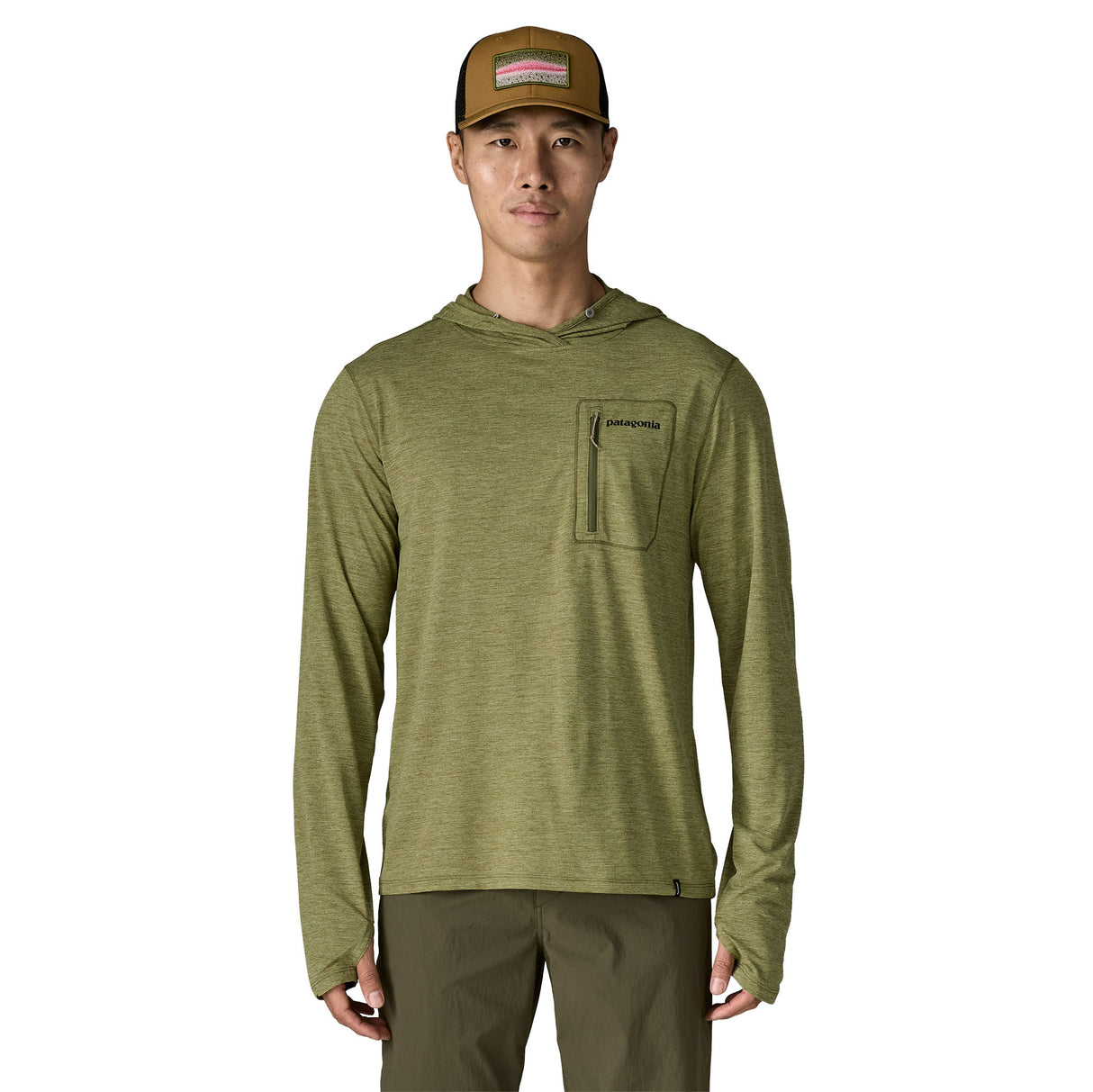 Patagonia M's Cap Cool Sun Hoody Fitz Roy Trout