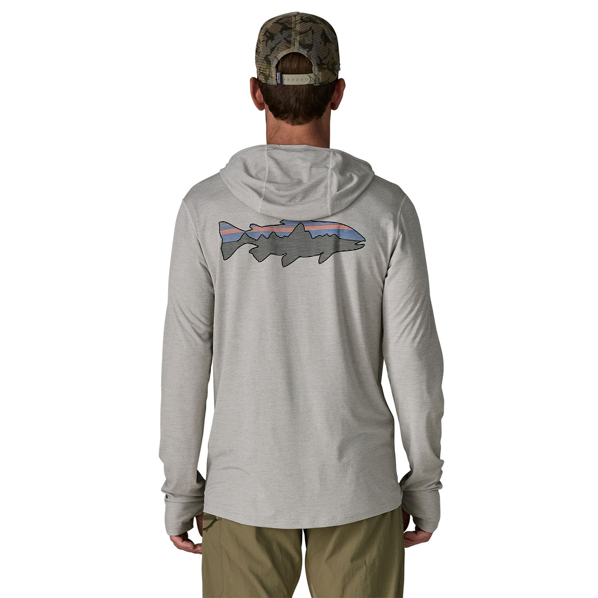 Patagonia M's Cap Cool Sun Hoody Fitz Roy Trout