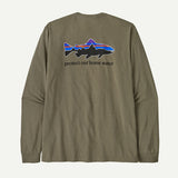Patagonia Men's Long-Sleeved Home Water Trout Responsibili-Tee®