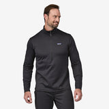 Patagonia Men's R1® Daily Zip Neck - Nouveau Green - Northern Green X-Dye