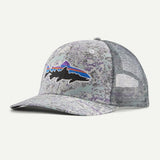 Patagonia Fitz Roy Trout Trucker Hat - Color Rock Wash: Thermal Blue