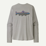 Patagonia Men's Long-Sleeved Capilene® Cool Sun Shirt - Fitz Roy Trout