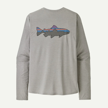 Patagonia Men's Long-Sleeved Capilene® Cool Sun Shirt - Fitz Roy Trout