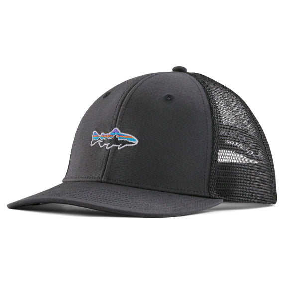 Patagonia Stand Up Trout Trucker Hat - Ink Black