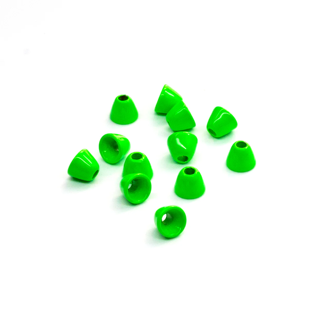 Limestone Brass Conehead - 20 pcs