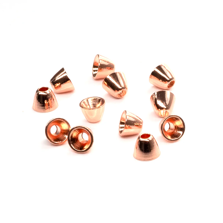 Limestone Brass Conehead - 20 pcs