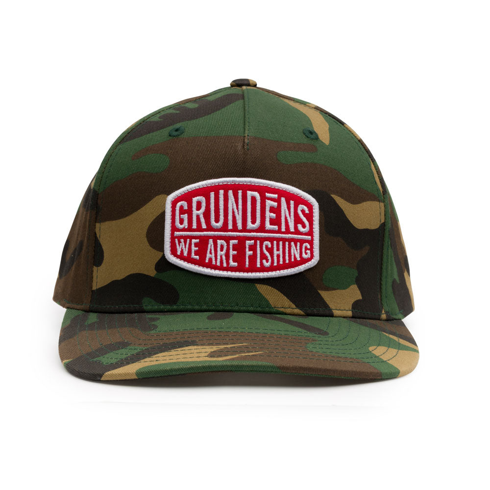 GRUNDENS WE ARE FISHING CAMO TRUCKER