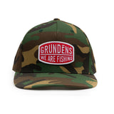 GRUNDENS WE ARE FISHING CAMO TRUCKER