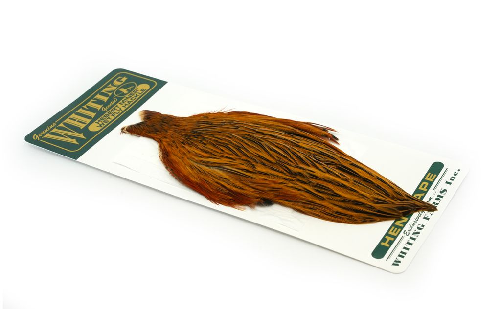 1*u様 Whiting Farms Hebert Miner Dry Fly Whiting Farms Herbert Miner Pro Grade Saddle - Fly Tying Materials