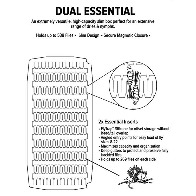 UMPQUA UPG SILICONE DUAL ESSENTIAL LARGE