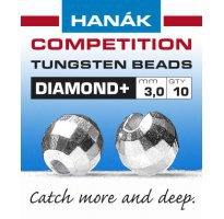 Hanak Tungsten Beads Diamond+