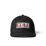 YETI RAINBOW TROUT LOGO BADGE TRUCKER HAT