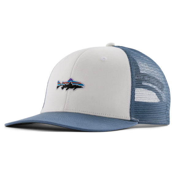 Patagonia Stand Up Trout Trucker Hat - White – Clonanav Fly Fishing