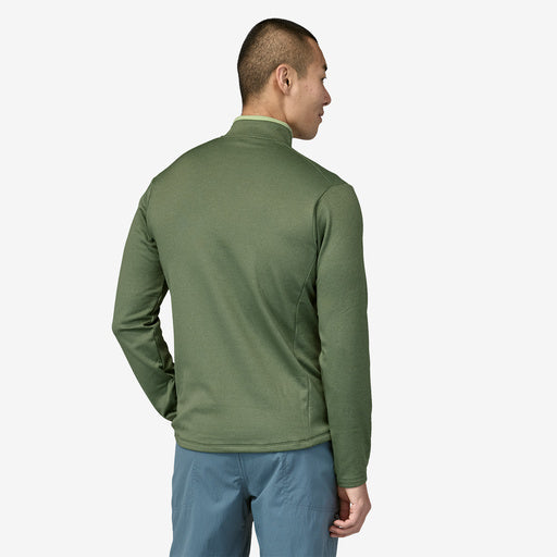 Patagonia Men's R1® Daily Zip-Neck - Hemlock Green - Sedge Green X-Dye
