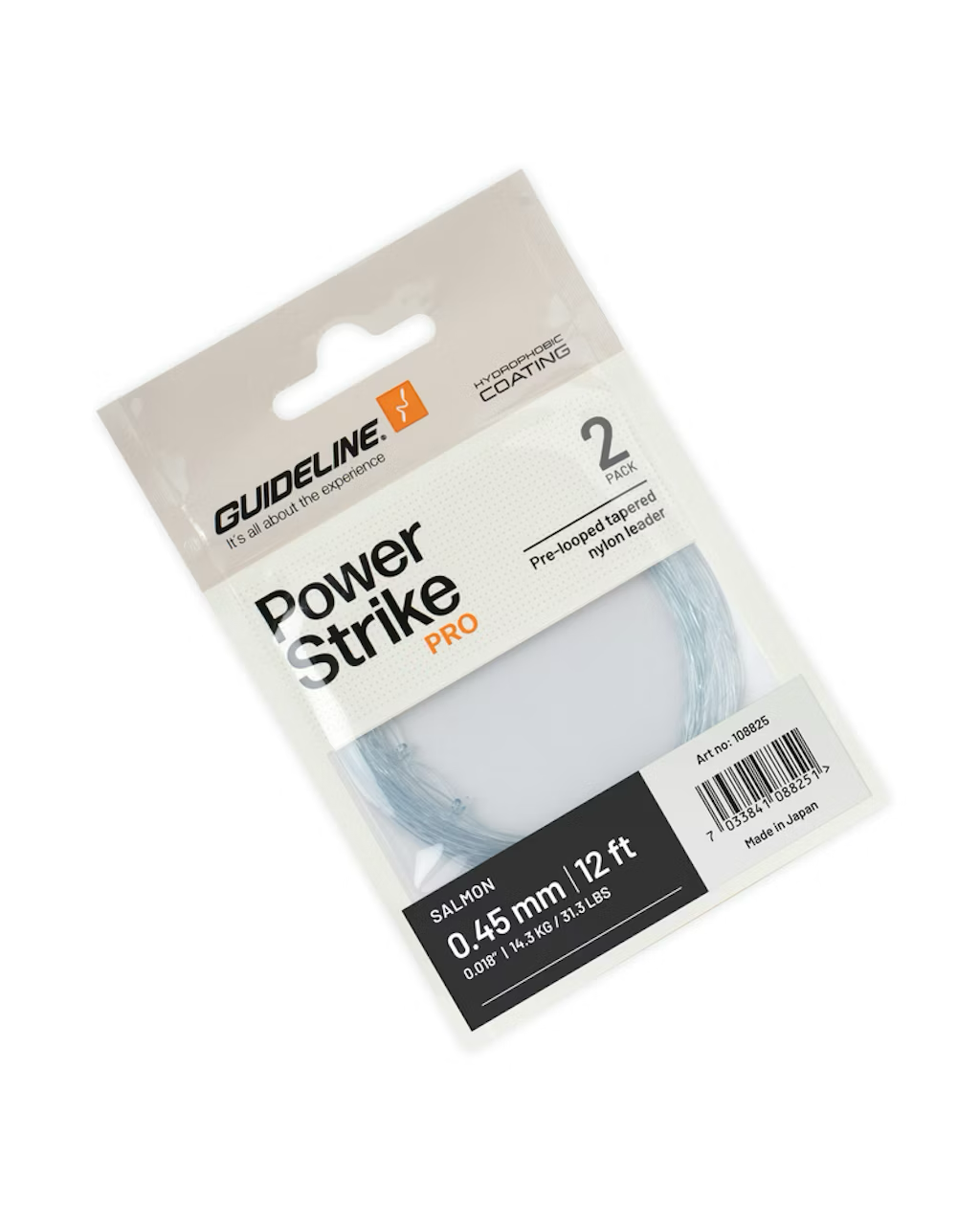 Guideline Salmon Tapered Leaders - 2pk