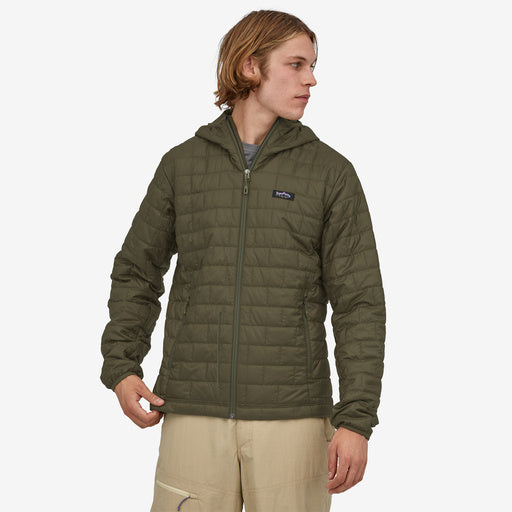 Patagonia Men's Nano Puff® Fitz Roy Trout Hoody - Basin Green