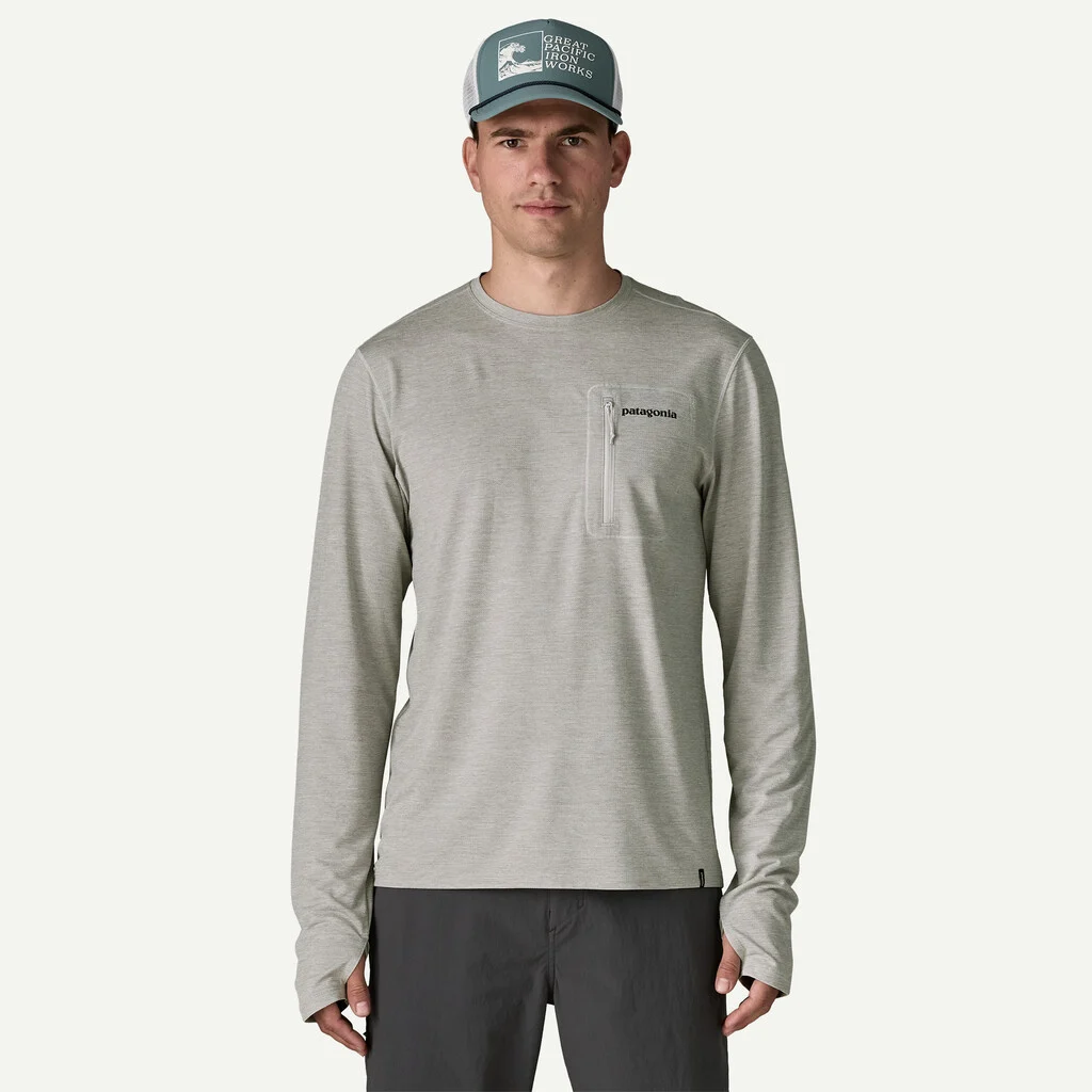 Patagonia Men's Long-Sleeved Capilene® Cool Sun Shirt - Fitz Roy Trout