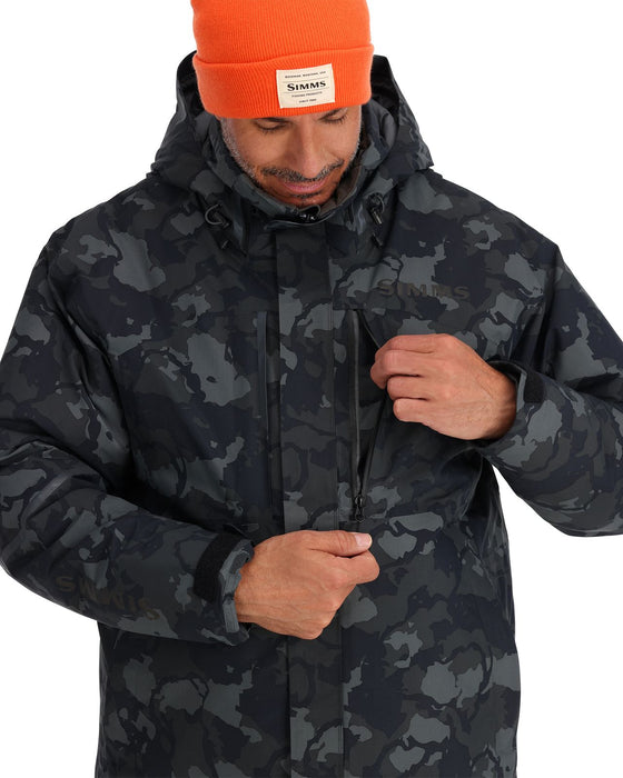 Simms Challenger Insulated Jacket Regiment Camo Carbon