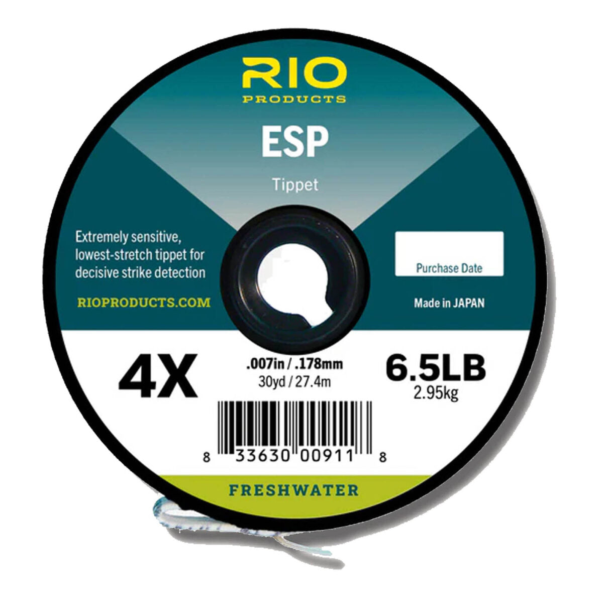 RIO ESP TIPPET - EXTREMELY SENSITIVE / LOW STRETCH
