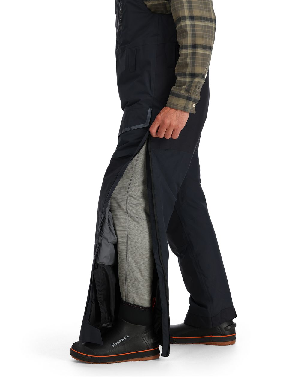 Simms Challenger Insulated Bib Black 2026 Model