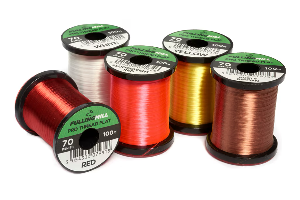FULLING MILL PRO THREAD FLAT 70 DEN SINGLE SPOOL – Clonanav Fly Fishing