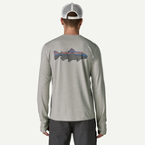 Patagonia Men's Long-Sleeved Capilene® Cool Sun Shirt - Fitz Roy Trout