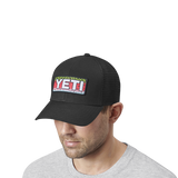 YETI RAINBOW TROUT LOGO BADGE TRUCKER HAT