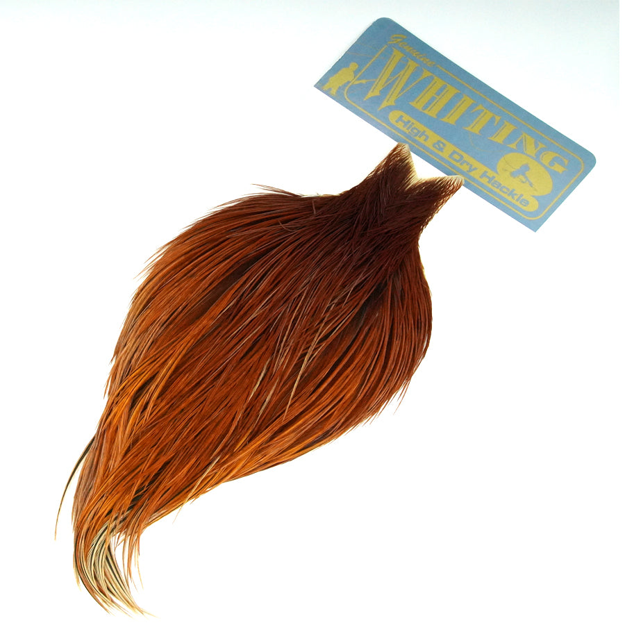 Whiting High & Dry Hackle Bronze Cape